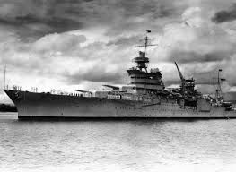 U.S.S Indianapolis in port